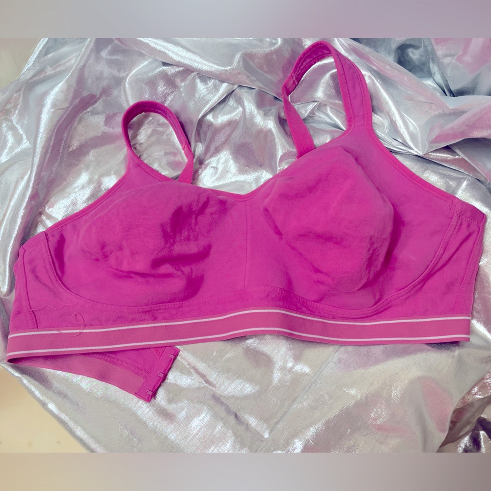 Just My Size Bra 💜 Purple Orchid 💜 Size 44D 💜 Sports Bra 💜